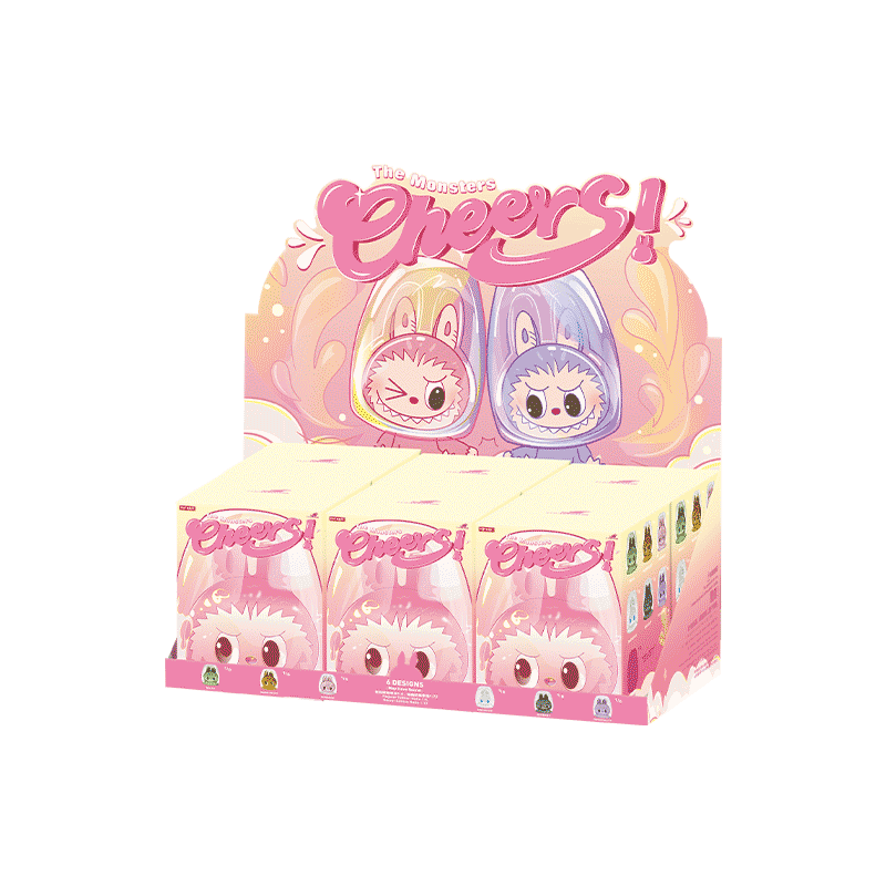 THE MONSTERS CHEERS ! SERIES-Double-Walled Glass Blind Box