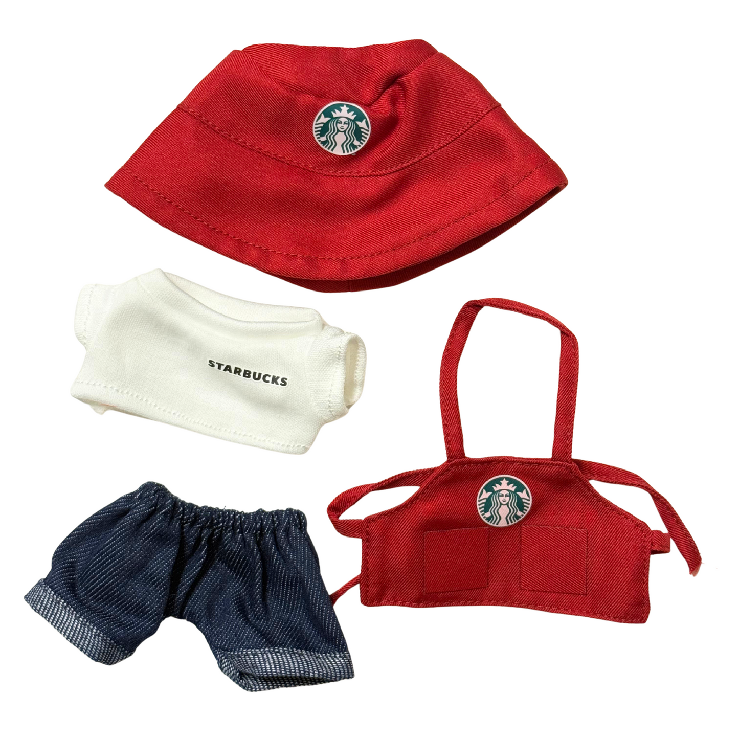 4Pcs Starbucks Outfit