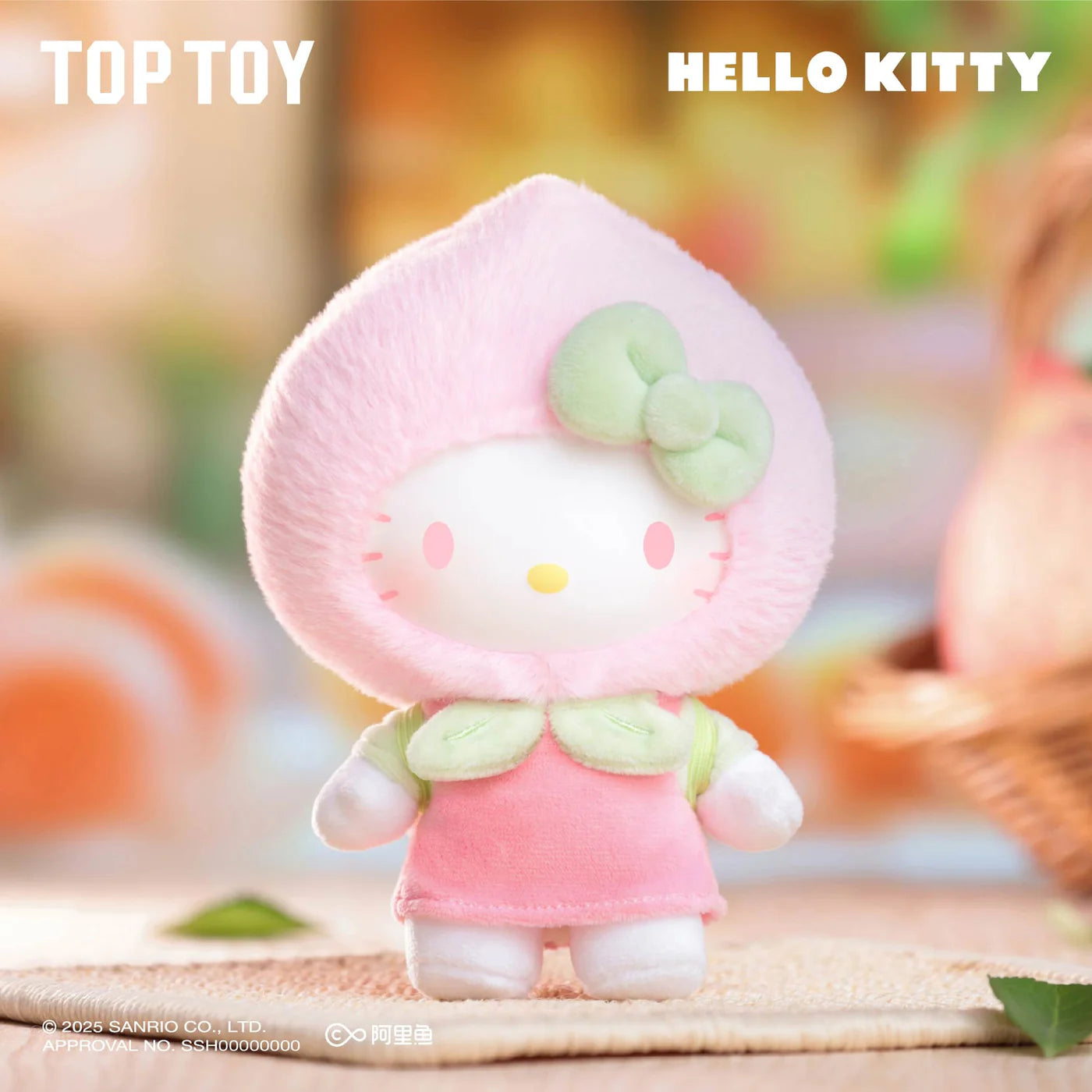 Hello Kitty Fruity Paradise Vinyl Plush Keychain Gift Blind Box