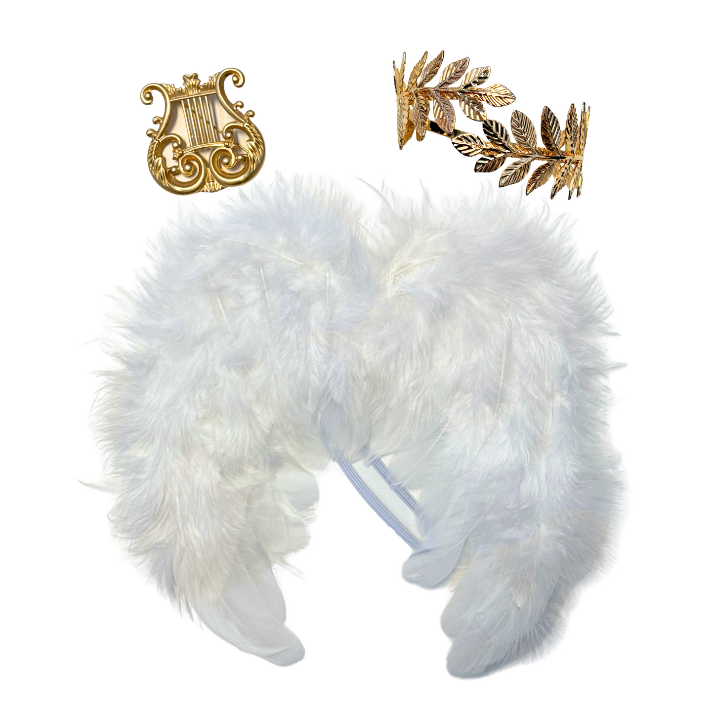 3Pcs Greek Harp Angel Outfit