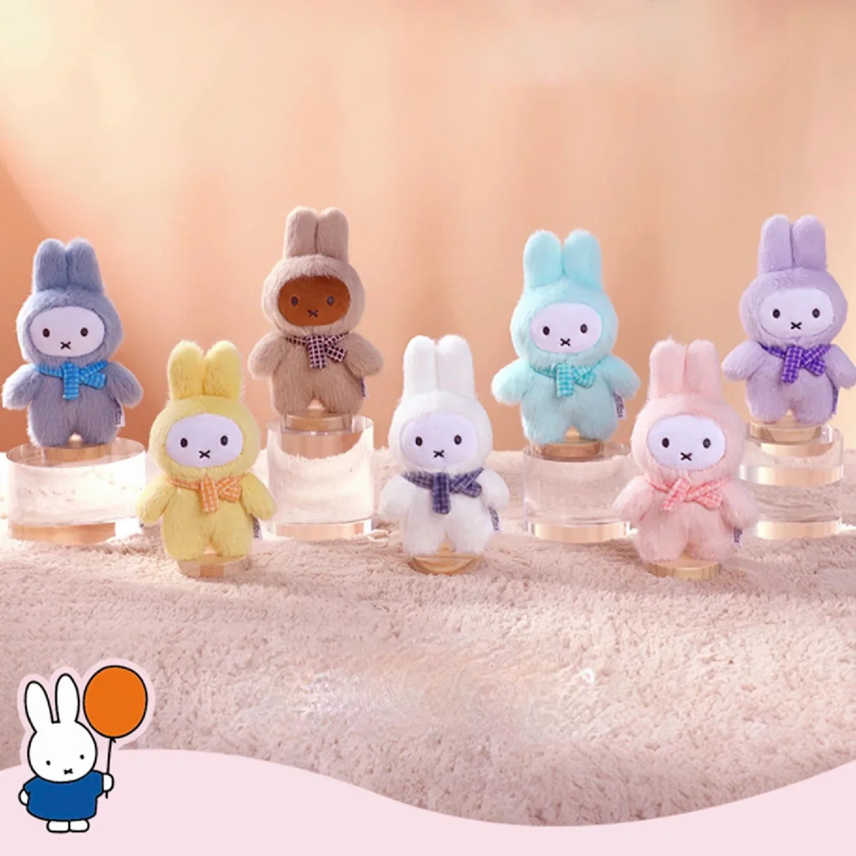 VIPO X MIFFY Macaron Series 2 Plush Blind Box – Popping Buddies