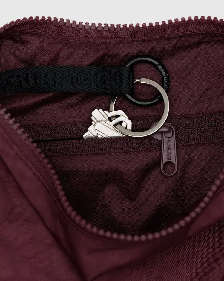 Small Nylon Crescent Bag