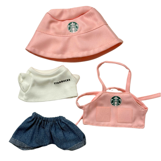 4Pcs Starbucks Outfit