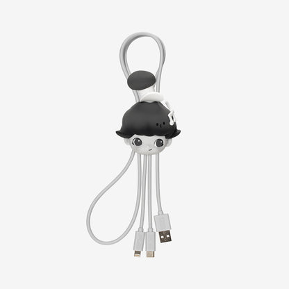 DIMOO WORLD × DISNEY Series-2 in 1 Cable Blind Box