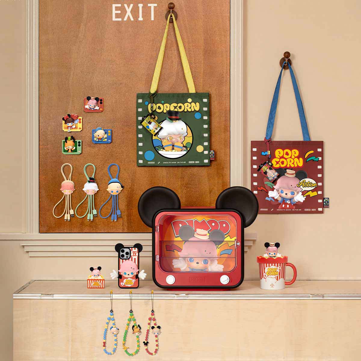 DIMOO WORLD × DISNEY Series-2 in 1 Cable Blind Box