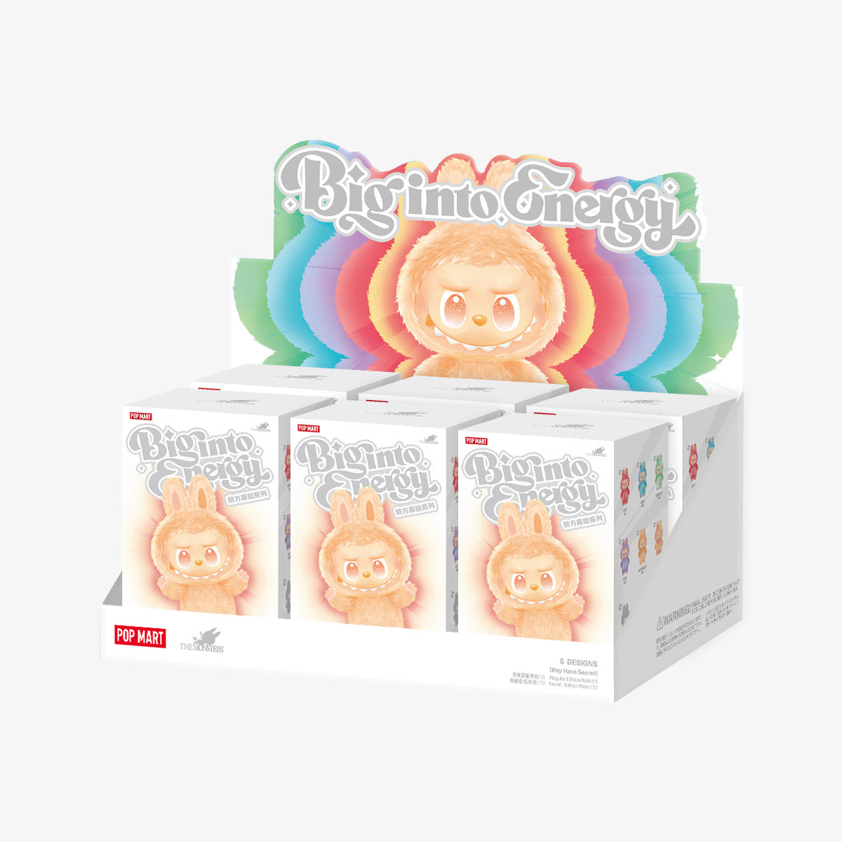 Pre Sale: THE MONSTERS Big into Energy Series-Vinyl Plush Pendant Blind Box