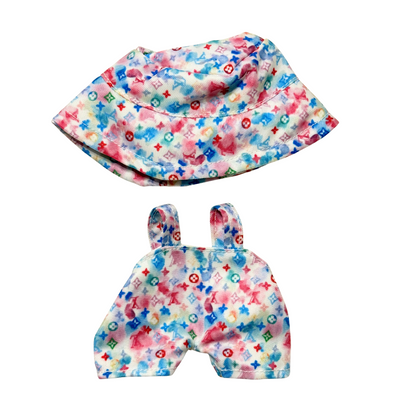 Luxury LV Watercolor Outfit