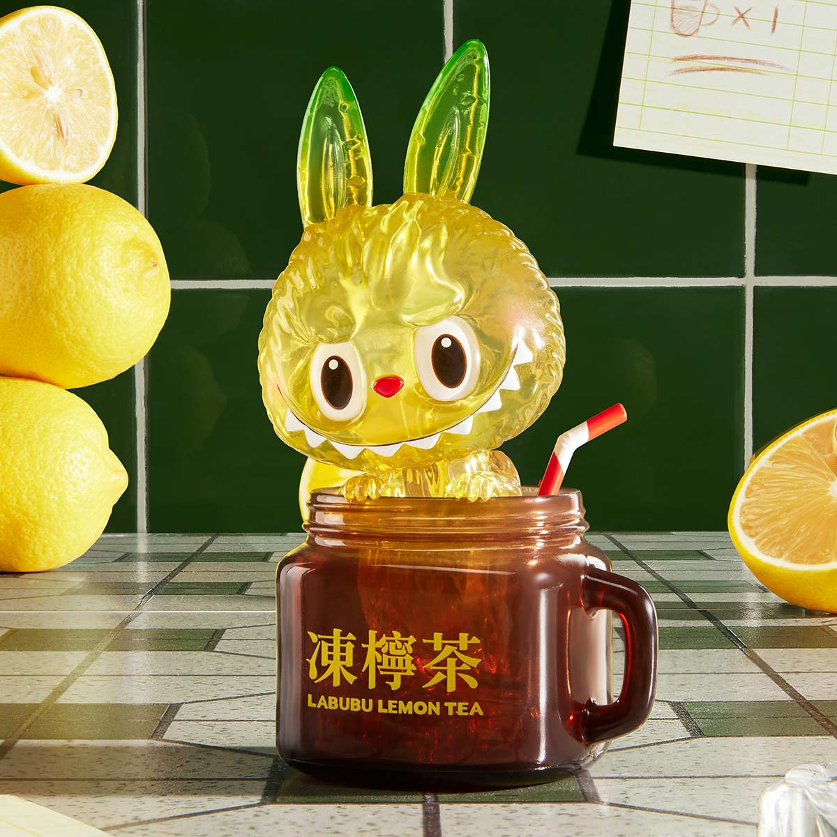 Labubu Lemon Tea Figure