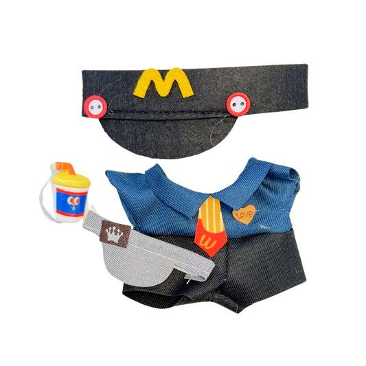 3Pcs McDonald's Manager Outfit
