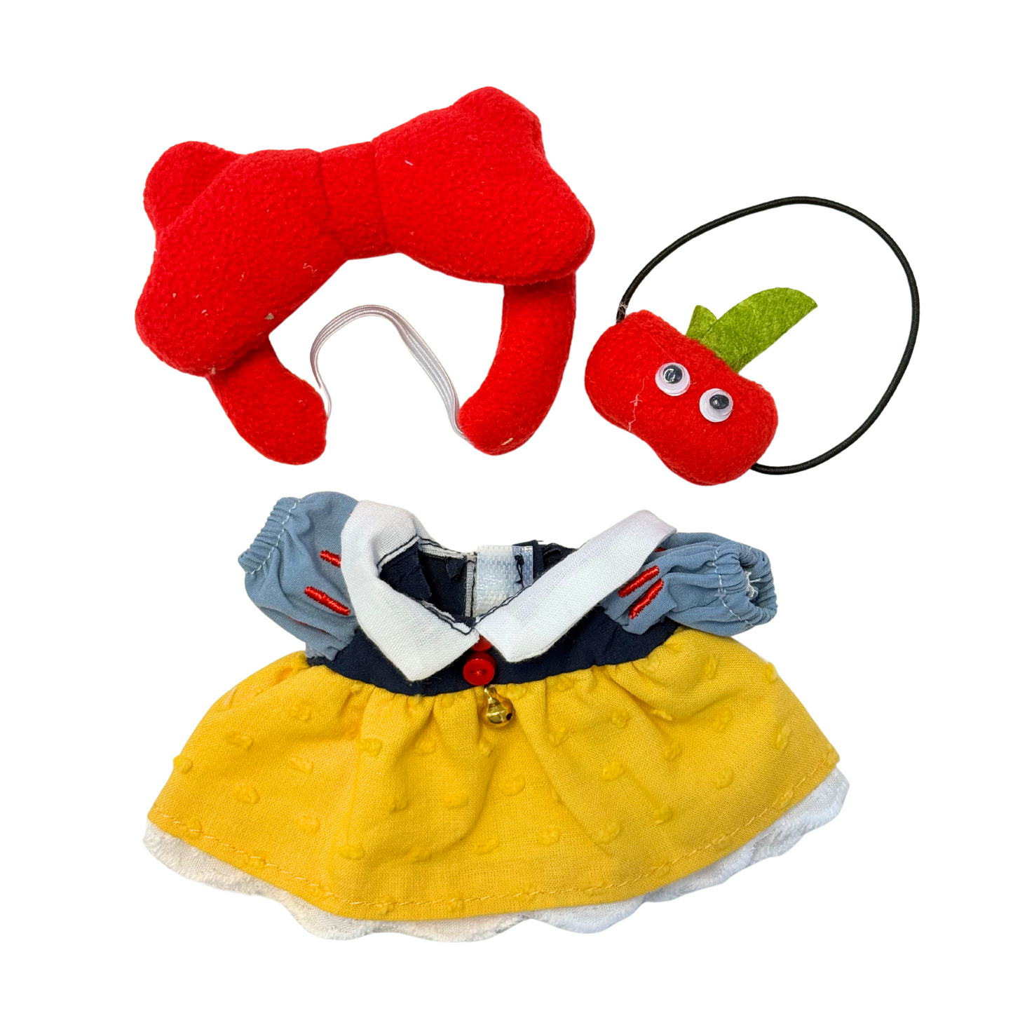 3Pcs Snow White Outfit