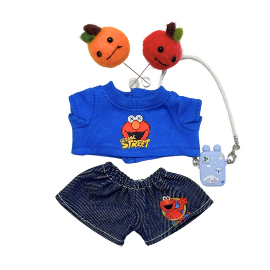 4Pcs Sesame Street Outfit