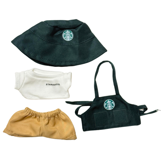 4Pcs Starbucks Outfit