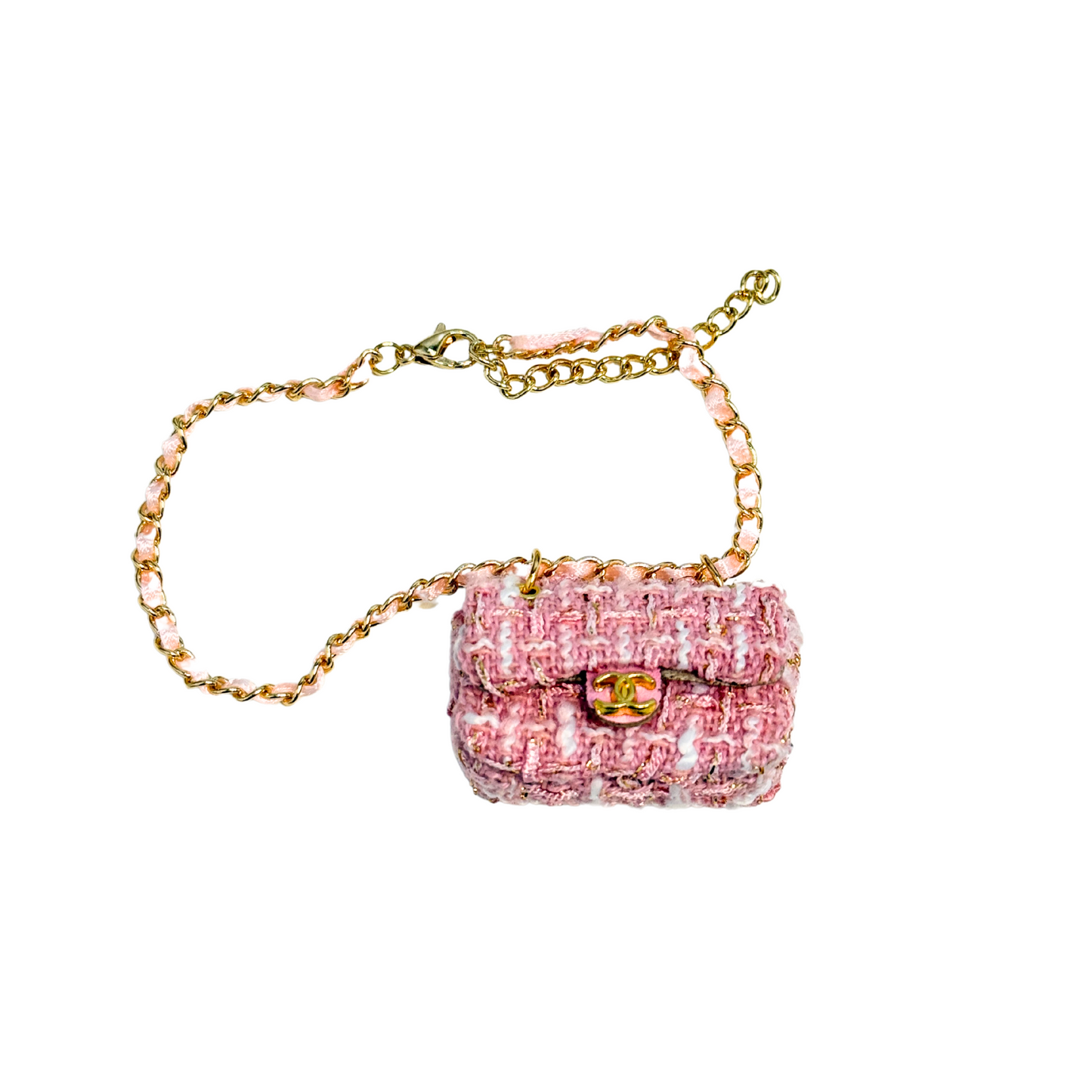 Luxury CC Classic Tweed Handbag