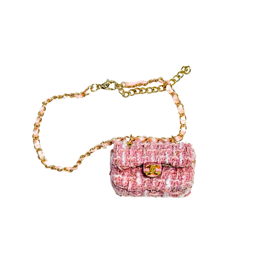 Luxury CC Classic Tweed Handbag