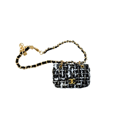 Luxury CC Classic Tweed Handbag