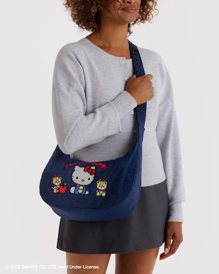 Hello Kitty and Friends Medium Nylon Crescent Bag
