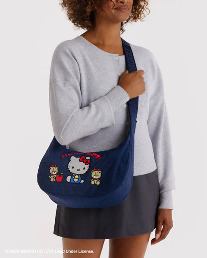 Hello Kitty and Friends Medium Nylon Crescent Bag