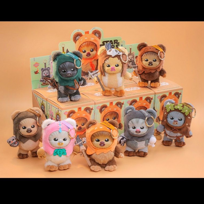 Hot Toys Cosbi Star Wars Ewoks Plush Keychain Collection