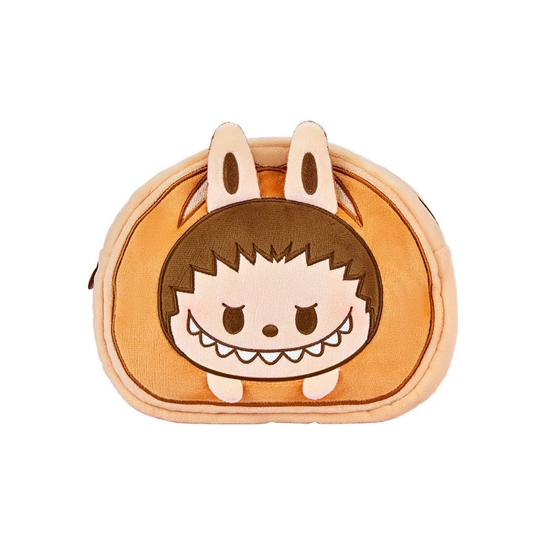 POPPED BEAN Baked Bread series Labubu Storage Bag