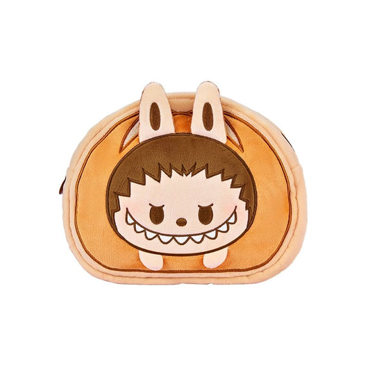 POPPED BEAN Baked Bread series Labubu Storage Bag
