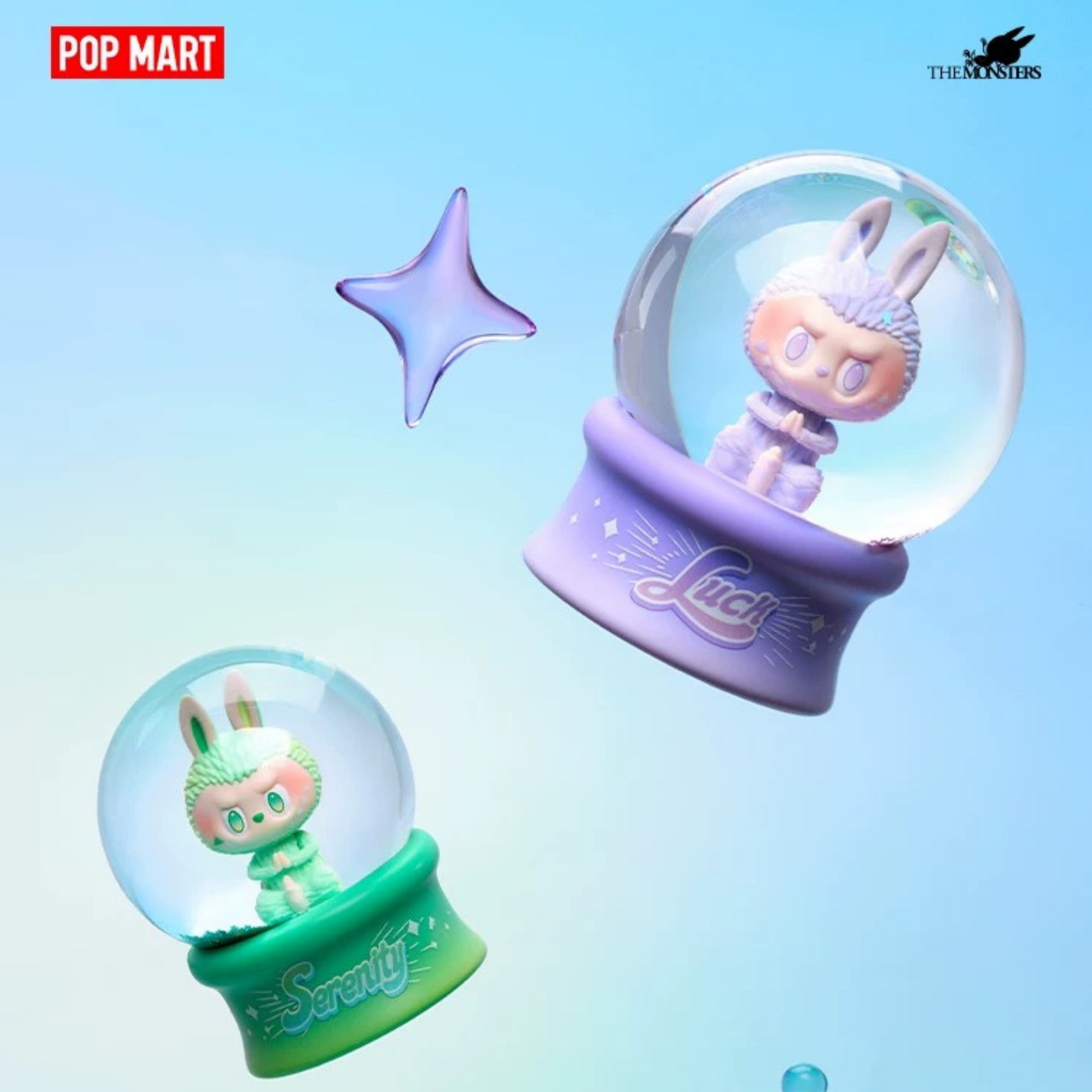 THE MONSTERS BIG INTO ENERGY Series-Crystal Ball Blind Box THE MONSTERS BIG INTO ENERGY Series-Crystal Ball Blind Box
