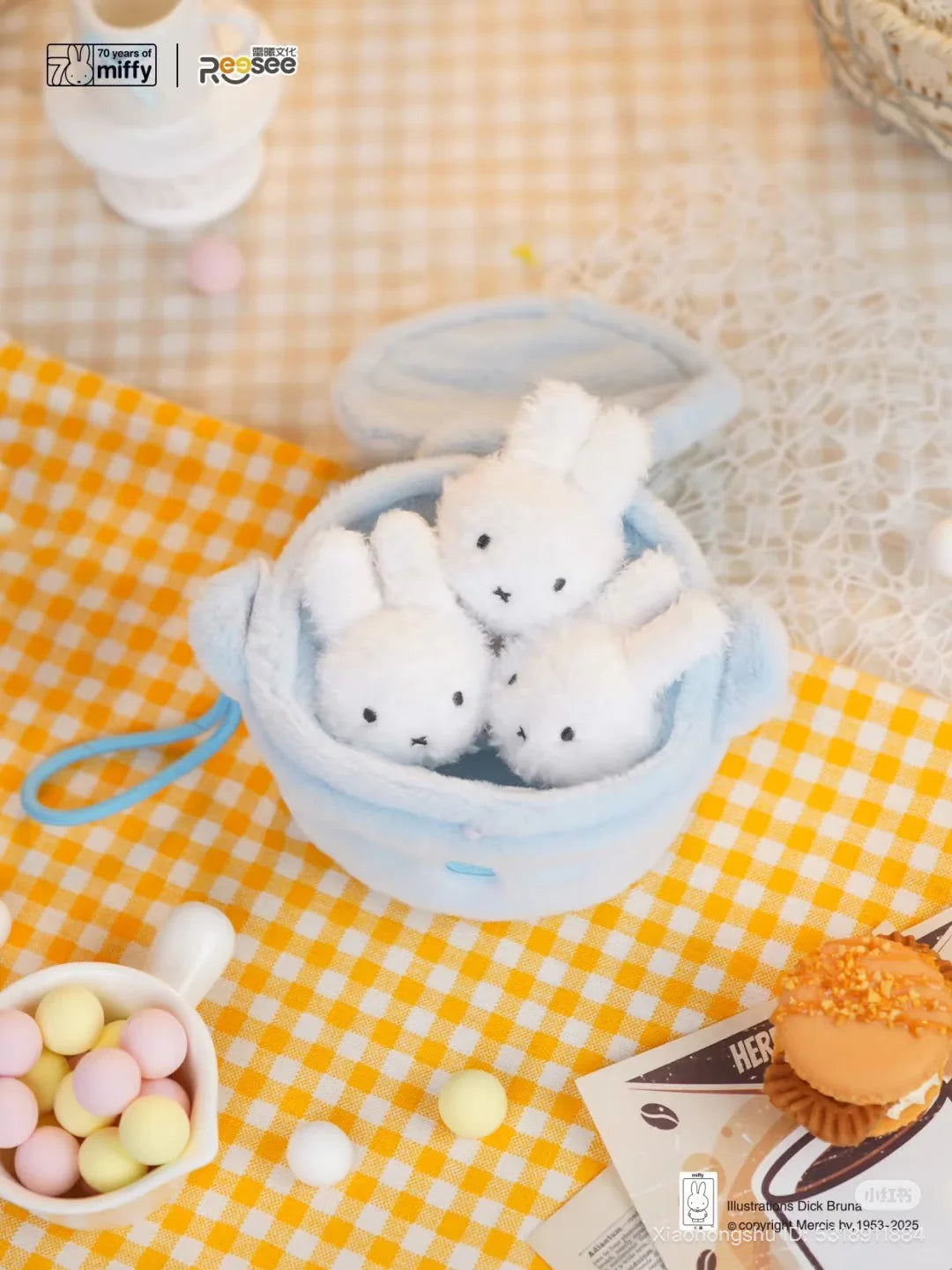 Reesee x Miffy Food Workshop Plush Blind Box