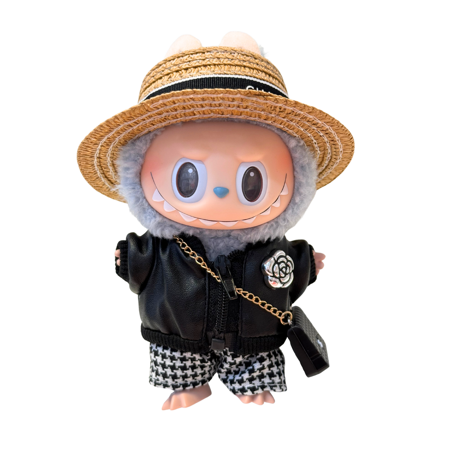4Pcs Luxury CC Jacket Outfit