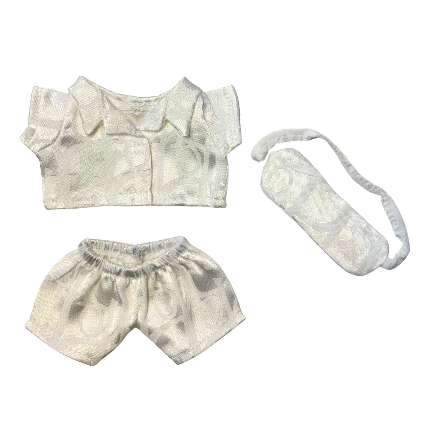 3Pcs Satin Pyjama Set