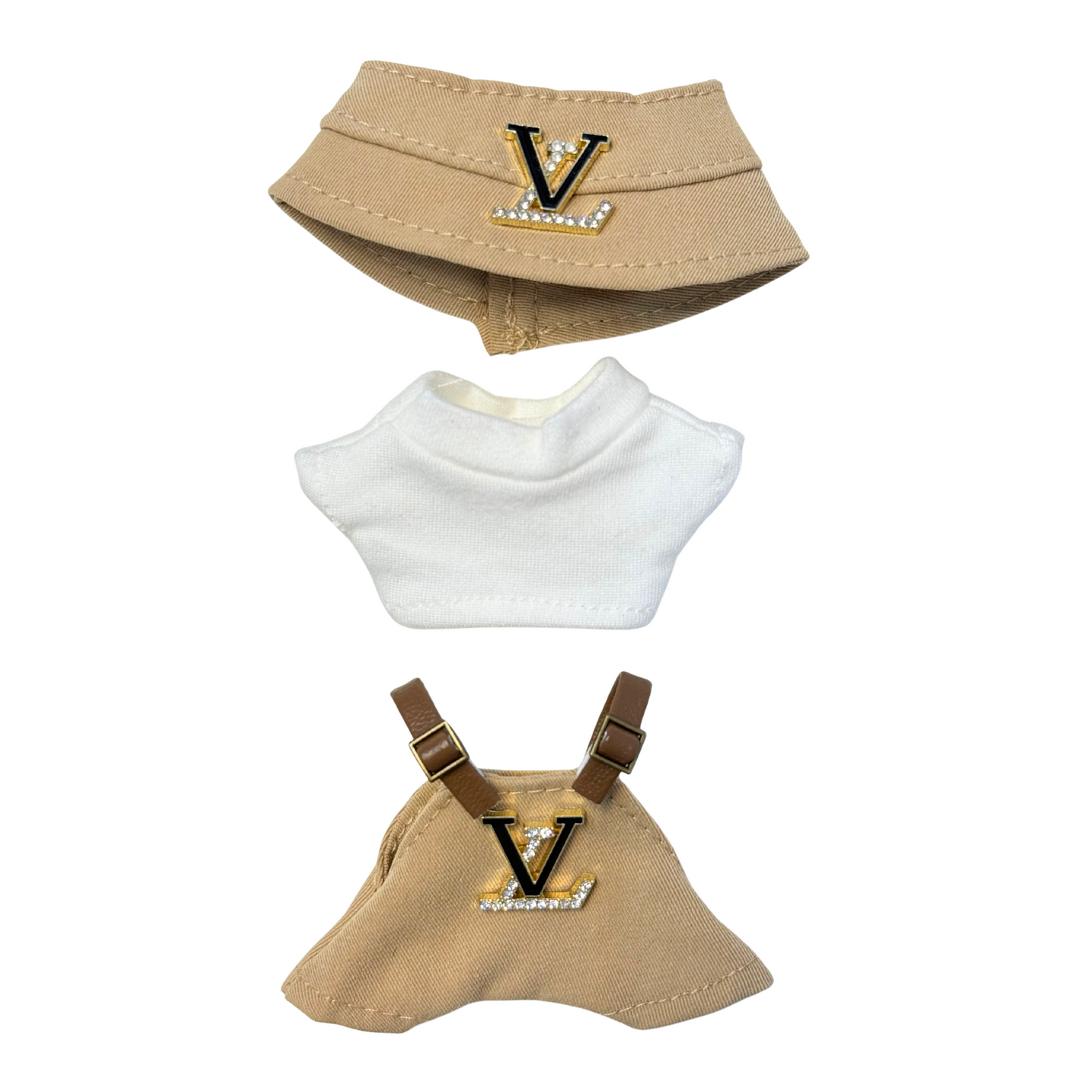 3Pcs Luxury LV Outfit
