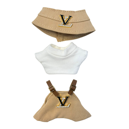 3Pcs Luxury LV Outfit