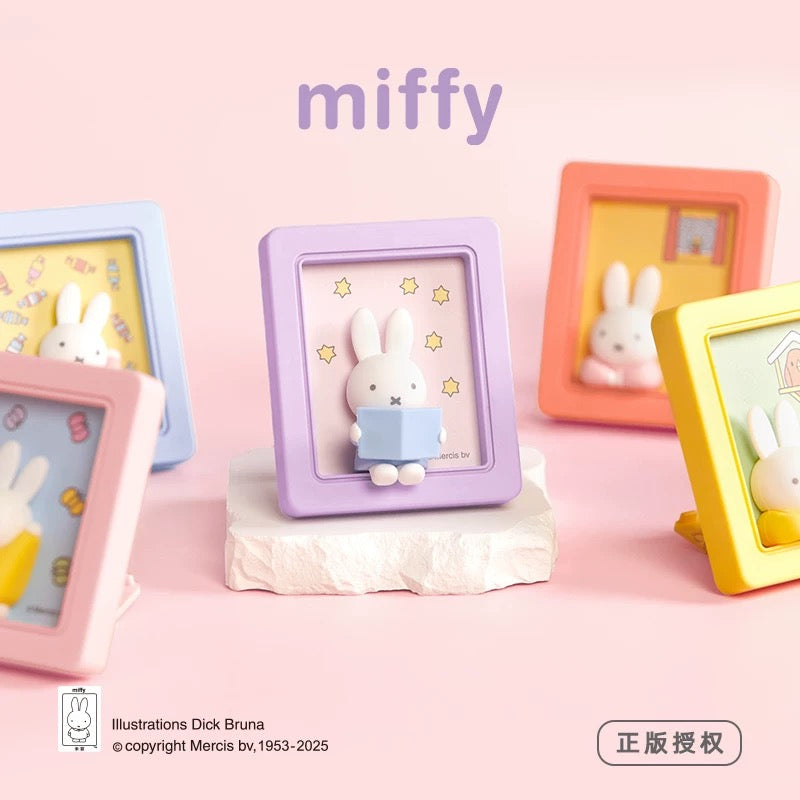 Preorder: Miffy Photo Frame Phone Stand Blind Box V2
