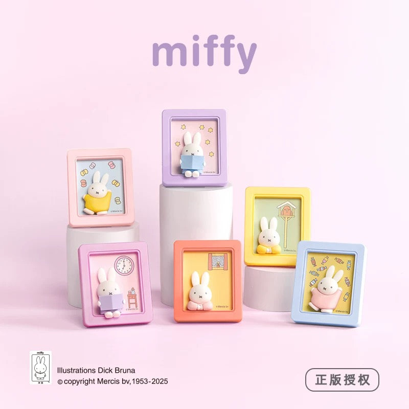 Preorder: Miffy Photo Frame Phone Stand Blind Box V2