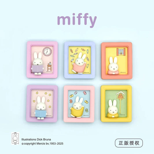Preorder: Miffy Photo Frame Phone Stand Blind Box V2