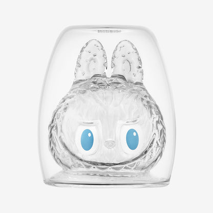 THE MONSTERS CHEERS ! SERIES-Double-Walled Glass Blind Box - Labubu - Pop Mart - Gray