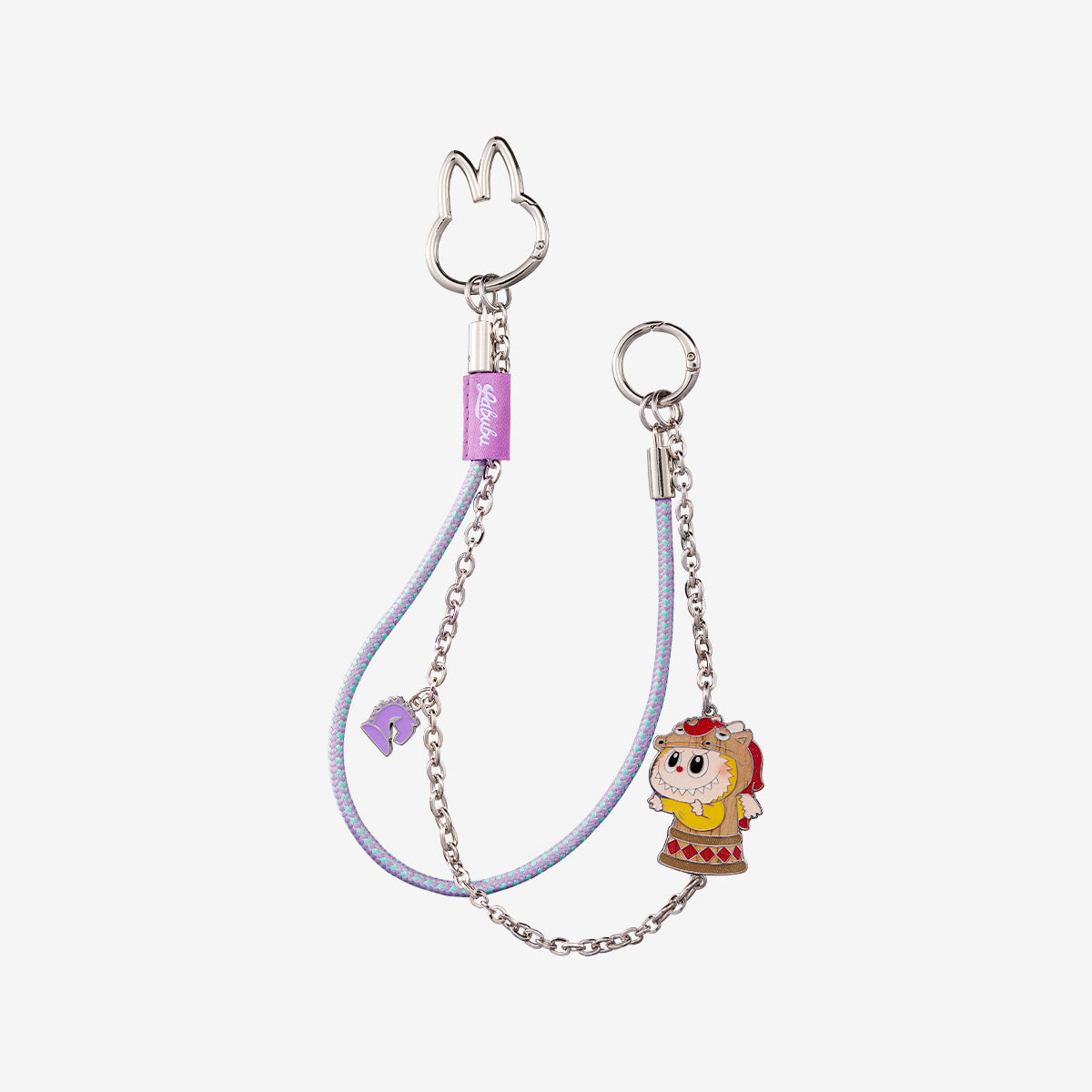 THE MONSTERS Let's Checkmate Series-Pendant Blind Box - Knight - Bag Chain- Labubu - Pop Mart - Bag Charm 