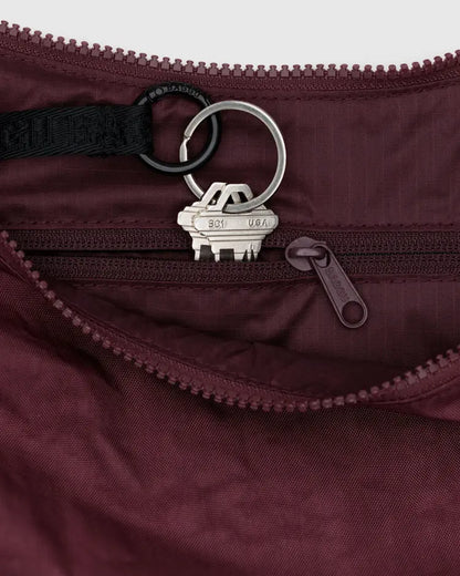 Medium Nylon Crescent Bag