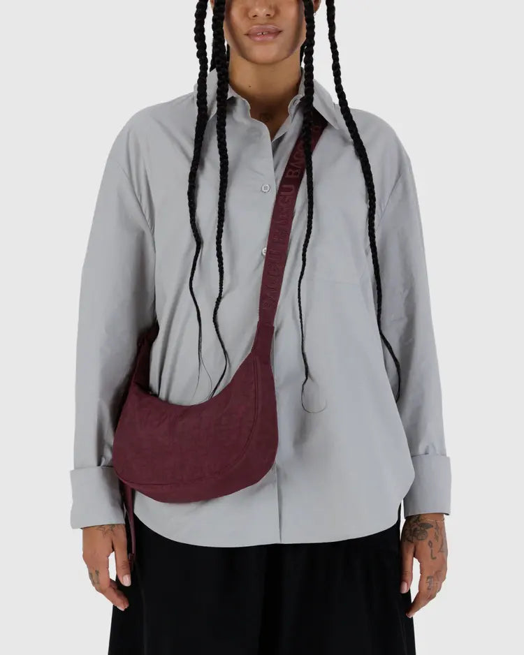 Small Nylon Crescent Bag