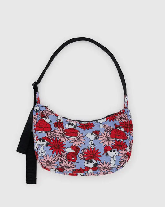 Peanuts Medium Nylon Crescent Bag