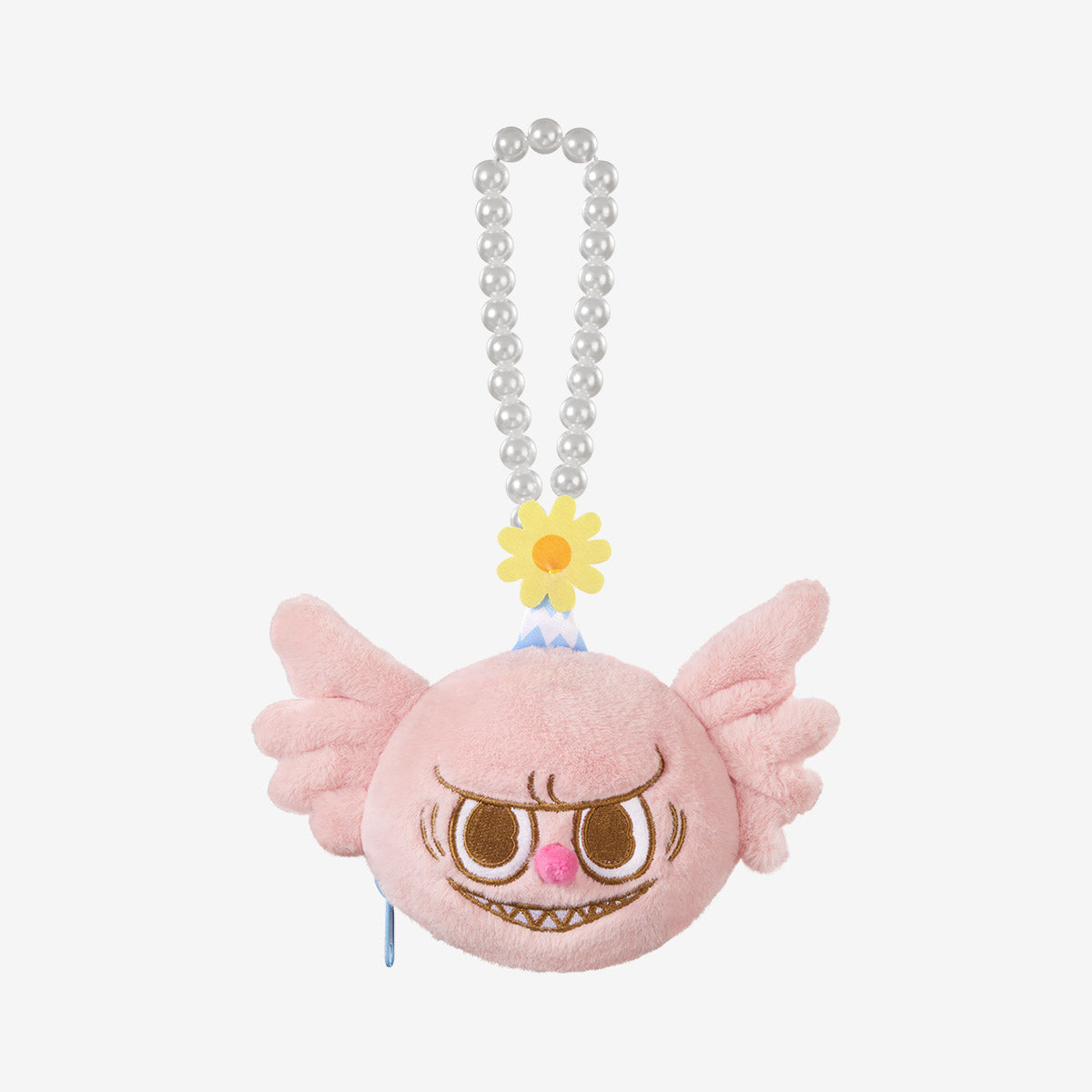 THE MONSTERS Party Series - Reversible Plush - Pippo - Pop Mart - Bag Charm - Pearl Chain
