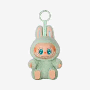 THE MONSTERS - Have a Seat Vinyl Plush Blind Box - QUQU - Green - Labubu - Pop Mart - Bag Charm