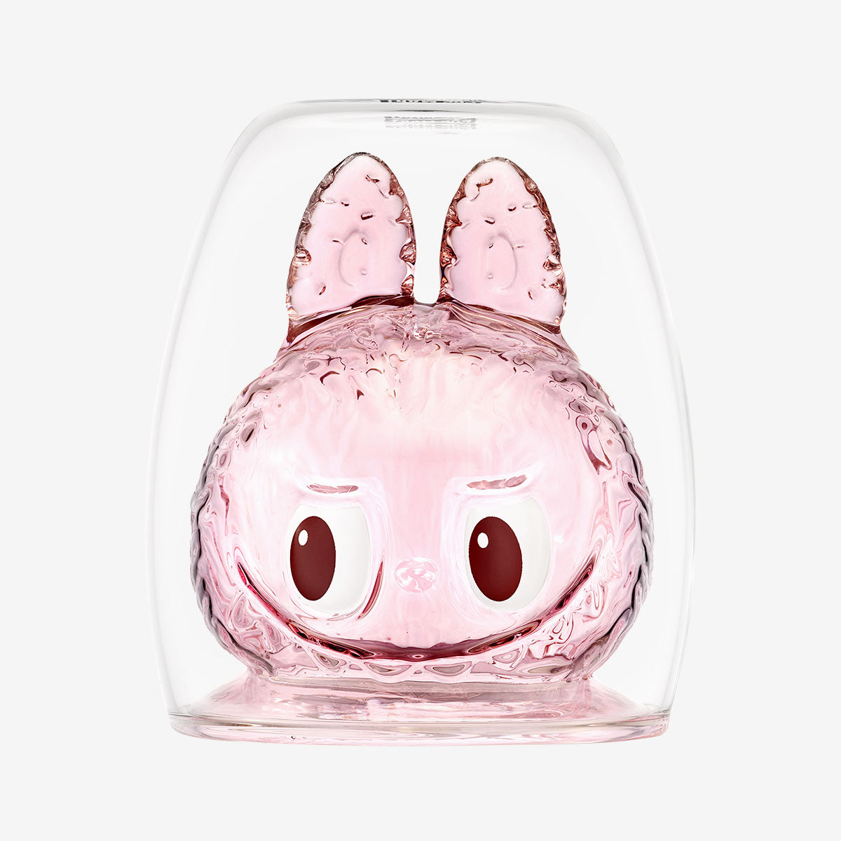 THE MONSTERS CHEERS ! SERIES-Double-Walled Glass Blind Box - Romance - Labubu - Pop Mart - Pink