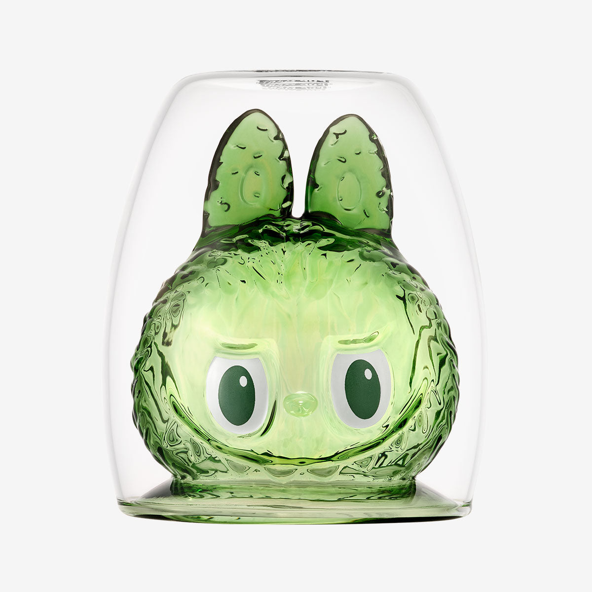 THE MONSTERS CHEERS ! SERIES-Double-Walled Glass Blind Box - Relax - Labubu - Pop Mart - Green