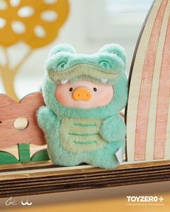 LuLu the Piggy Animal Party - Puppet Show PVC Face Plush Keychain