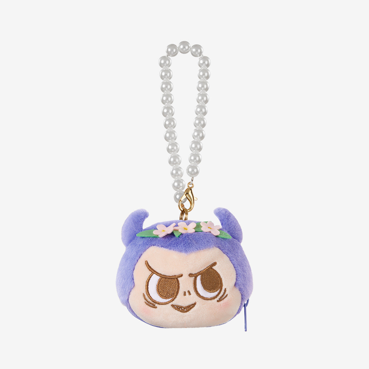 THE MONSTERS Party Series - Reversible Plush - Yaya - Pop Mart - Bag Charm - Pearl Chain