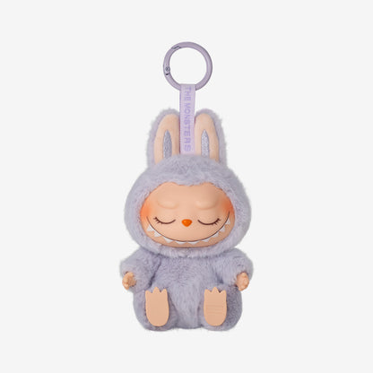 THE MONSTERS - Have a Seat Vinyl Plush Blind Box - ZIZI - Purple - Labubu - Pop Mart - Bag Charm - Closed Eyes