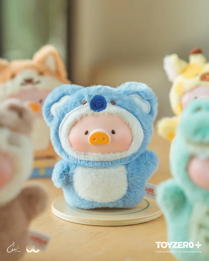 LuLu the Piggy Animal Party - Puppet Show PVC Face Plush Keychain